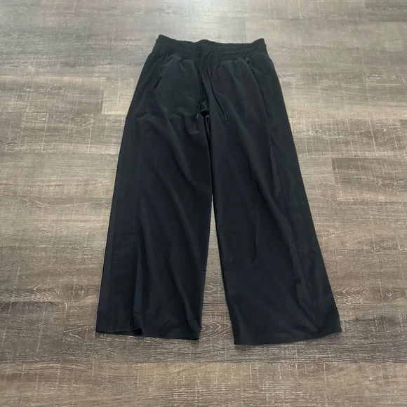 Athleta Black Wide Leg Pants - Picture 1 of 5